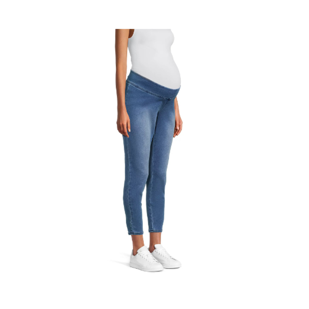 Destination Maternity Women's Maternity Jeggings Med Wash Size L NWT